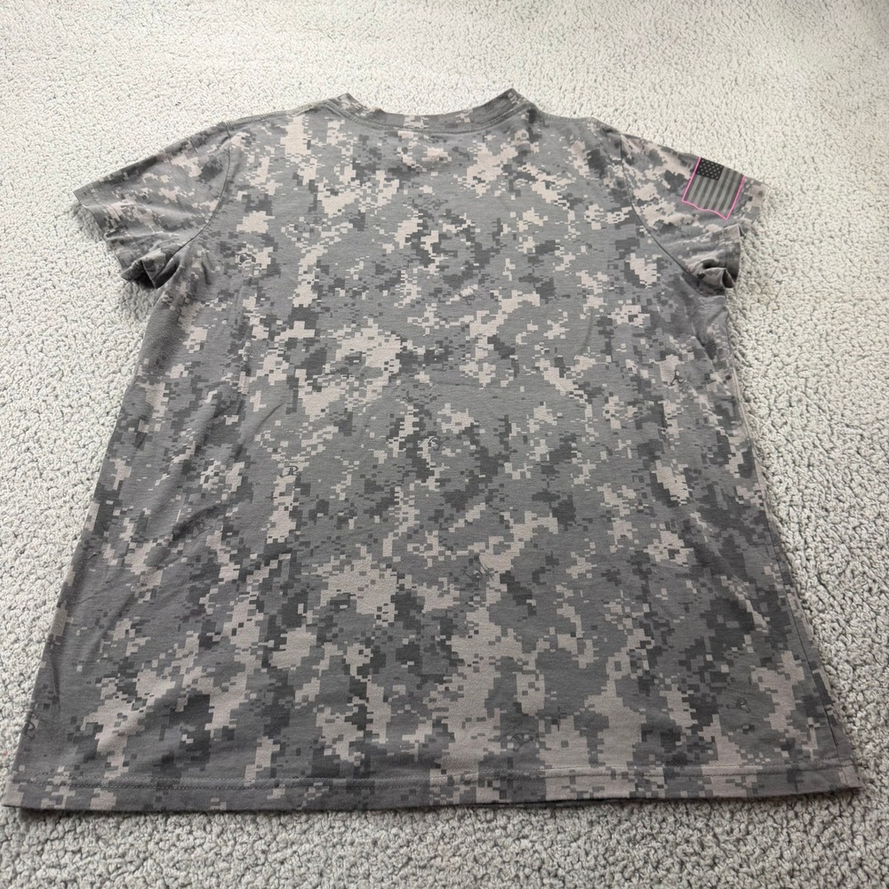 Dale Earnhardt Jr Hendrick Motorsports 88 Camo T-Shirt Womens 2XL Grey Pink - Picture 4 of 7